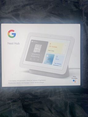 New eraGoogle Nest Hub Smart Display - White Frame